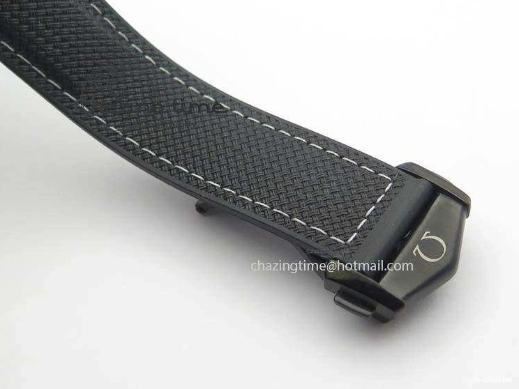 0407 Planet Ocean 45mm Real Ceramic BP-Maker Best Edition Black Dial On Nylon Rubber Strap A TopPick 8185